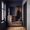 Forte Передпокій 132 см Clif Old – Wood Vintage/Бетон темно-сірий, CLFD02L-C546 - Home Club, Зображення 8
