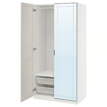 ИКЕА Комбинация шкафов PAX ПАКС / KAMMARTORP / FLISBERGET ФЛИСБЕРГЕТ, 296.259.07 - Home Club