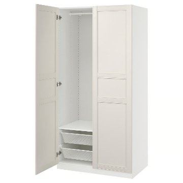 ИКЕА Комбинация шкафов PAX ПАКС / FLISBERGET ФЛИСБЕРГЕТ, 496.260.48 - Home Club