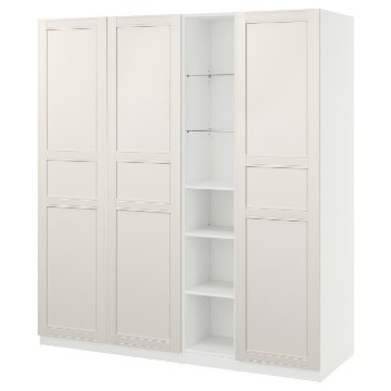 ИКЕА Комбинация шкафов PAX ПАКС / FLISBERGET ФЛИСБЕРГЕТ, 496.261.14 - Home Club