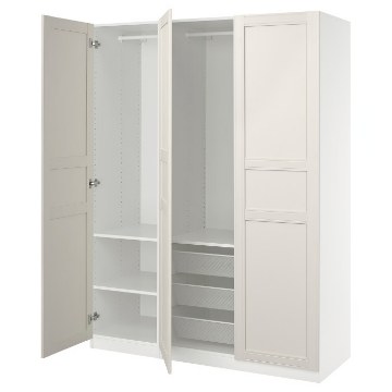 ИКЕА Комбинация шкафов PAX ПАКС / FLISBERGET ФЛИСБЕРГЕТ, 396.251.10 - Home Club