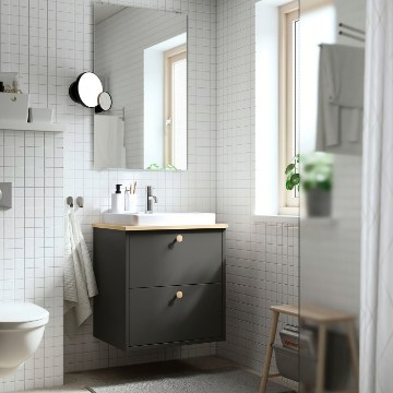 ІКЕА Умивальник і шафа з висувними ящиками HAVBÄCK / ORRSJÖN, 896.294.22 - Home Club