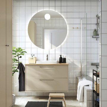 ІКЕА Умивальник і шафа з висувними ящиками HAVBÄCK / ORRSJÖN, 896.293.04 - Home Club