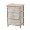 Chomik Комод С 3 Тканевыми Ящиками 40 x 29 x 58 См, PHO0751 - Home Club, изображение 3