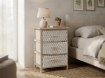 Chomik Комод С 3 Тканевыми Ящиками 40 x 29 x 58 См, PHO0751 - Home Club, изображение 6