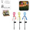 Garden Line Солнечная Лампа Funny Balonik 9 x 6 x 44 Cm, Разноцветная, SOL6162 - Home Club