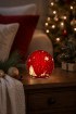 Chomik Скляна Гірлянда - Червона Для Ялинки Led 12 x 11 См, BOZ1853 - Home Club, зображення 8