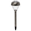 Garden Line Солнечная Лампа Leya 9,2 x 9,2 x 38 см, Серебряная, Теплый Белый, SOL4238 - Home Club, изображение 3