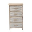 Chomik Комод С 4 Тканевыми Ящиками 40 x 29 x 73 См, PHO0768 - Home Club, изображение 4