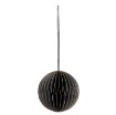 Chomik Kpl. 4 Папір'яні Ялинові Кульки Fi 7 Cm Сірі, AIP2068 - Home Club, зображення 2