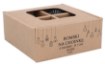 Chomik Kpl. 4 Папір'яні Ялинові Кульки Fi 7 Cm Сірі, AIP2068 - Home Club, зображення 3
