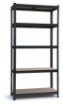 Kontrasto Hd5000/150 Металлическая стеллаж 180x90x40, чёрный, Meb000635 - Home Club