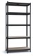 Kontrasto Hd5000/150 Металева полиця 180x90x40, чорна, Meb000635 - Home Club