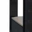 Kontrasto Hd5000/150 Металлическая стеллаж 180x90x40, чёрный, Meb000635 - Home Club, изображение 5