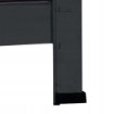Kontrasto Hd5000/150 Металлическая стеллаж 180x90x40, чёрный, Meb000635 - Home Club, изображение 8