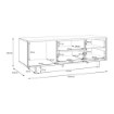 Forte Тв-тумба, RVXT131-Q364 - Home Club, изображение 17
