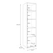 Forte Шкаф для одежды L/P, PNPS912-Q170 - Home Club, изображение 12