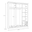 Forte Шкаф для одежды, ERXS931-M482 - Home Club, изображение 21