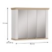 Forte Настенный шкафчик L/P, PNTH233B-Q214 - Home Club, изображение 9