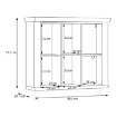 Forte Настенный шкафчик L/P, PNTH233B-Q214 - Home Club, изображение 10