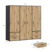 Forte Шкаф для одежды, OKYS842-M625 - Home Club, изображение 19