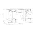 Forte Письменный стол, RVXB221-Q364 - Home Club, изображение 7