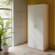 Forte Шафа 90 см із висувною шухлядою Econobox 2, біла, ECBS923-120 - Home Club