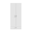 Forte Шкаф шириной 90 см с ящиком Econobox 2, белый, ECBS923-120 - Home Club, изображение 2