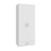 Forte Шкаф шириной 90 см с ящиком Econobox 2, белый, ECBS923-120 - Home Club, изображение 4