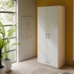 Forte Шкаф шириной 90 см с ящиком Econobox 2, белый, ECBS923-120 - Home Club, изображение 9