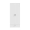Forte Шкаф шириной 90 см с ящиком Econobox 2, белый, ECBS923-120 - Home Club, изображение 10