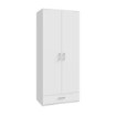 Forte Шкаф шириной 90 см с ящиком Econobox 2, белый, ECBS923-120 - Home Club, изображение 12