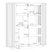 Forte Стелаж, CHKR621-D136 - Home Club, изображение 7