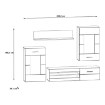 Forte Комплект мебели L, SKLM01-M295 - Home Club, изображение 9