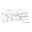 Forte Тв-тумба L, CR2T231L-D78 - Home Club, изображение 7
