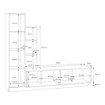 Forte Комплект мебели L, ACHM01L-M946 - Home Club, изображение 15