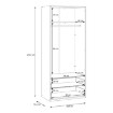 Forte Шкаф для одежды, PNPS922-Q404 - Home Club, изображение 9
