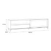 Forte Тв-тумба L, SHBT123L-M603 - Home Club, изображение 6