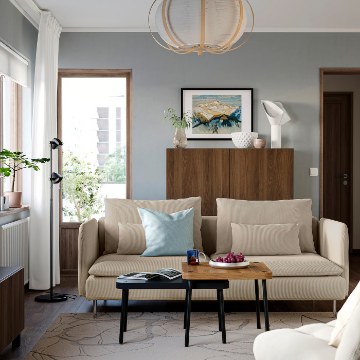 ИКЕА Трехместный диван SÖDERHAMN, 896.216.33 - Home Club