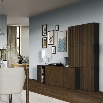 ІКЕА Комбінація з дверима BESTÅ БЕСТО, 996.232.45 - Home Club