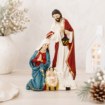 Chomik Фігура З Відмінника Народження Ісуса «Свята Родина» 15,8 × 4,3 × 23 См, DED1833 - Home Club, Зображення 4