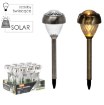 Garden Line Солнечная Лампа Leya 9,2 x 9,2 x 38 см, Серебряная, Теплый Белый, SOL4238 - Home Club, изображение 5