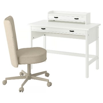 ИКЕА Письменный стол и стул BRYTNING, 096.212.60 - Home Club