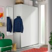 ІКЕА Шафа з розсувними дверима PAX ПАКС / HASVIK, 496.265.38 - Home Club, зображення 2