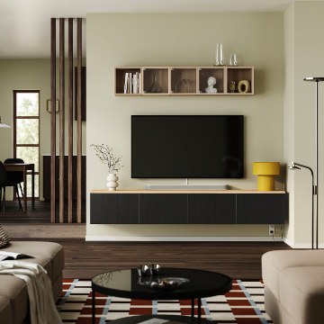 ІКЕА Стіл під телевізор з дверцятами BESTÅ БЕСТО, 696.231.43 - Home Club