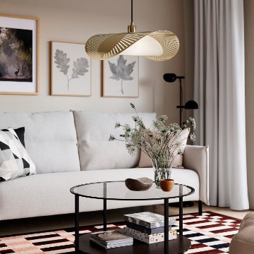 ИКЕА Абажур для подвесной лампы KVÄLLSDOPP, 706.419.85 - Home Club