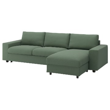 ИКЕА 3-местный диван-кровать с шезлонгом VIMLE ВИМЛЕ, 896.319.29 - Home Club