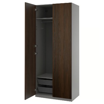 ІКЕА Комбінація шафи PAX ПАКС / STORKLINTA, 196.265.30 - Home Club