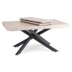 Mebel Elite Стол Hampton, раздвижной, 160–240 см, цвет «Кашмир»/«Чёрный», ME.HAMPTON/KASZ/CZ/S160-240 - Home Club, изображение 5
