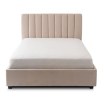 Mebel Elite Ліжко 160x200 Mari, велюрове, кремове, ME.MARI/160/KR/V/LOZZPOJ - Home Club, зображення 5